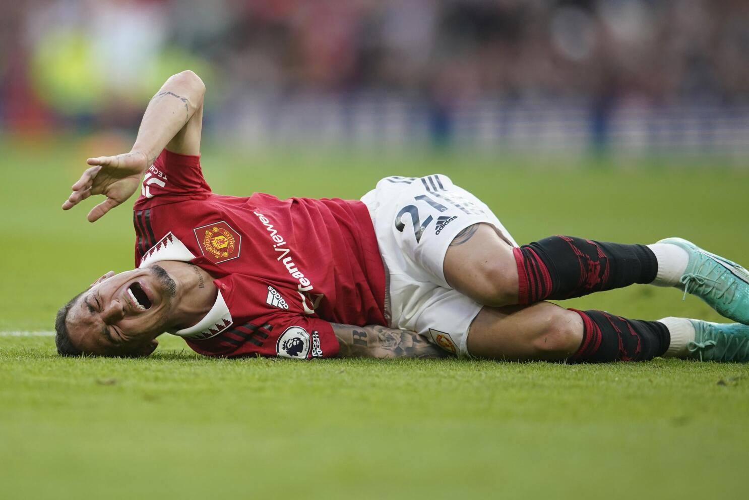 United forward Antony sustains serious injury ahead of FA Cup